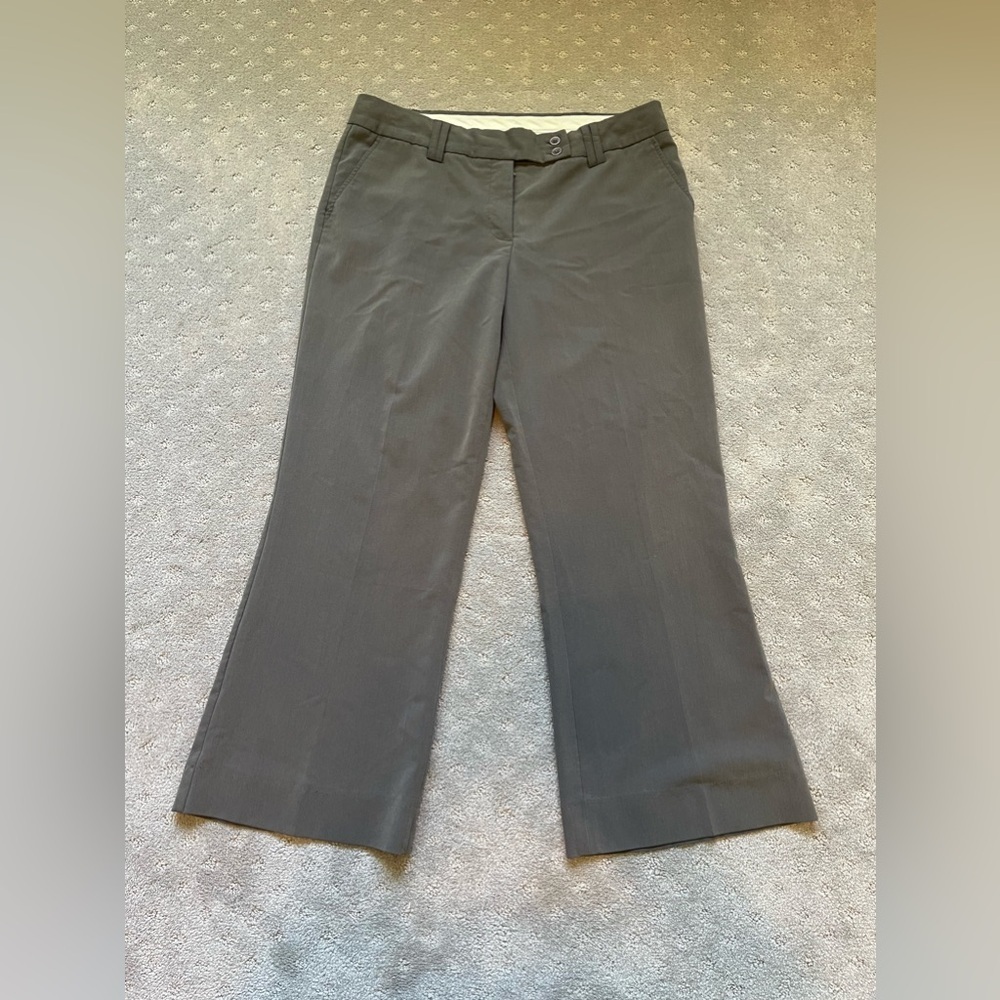 BCBGmaxazria Wide Leg Cropped Trousers Size 8